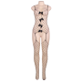 QUEEN LINGERIE BODYSTOCKING EN RED CON LAZOS S-L por sólo 15,96 €