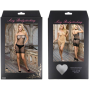QUEEN LINGERIE VESTIDO CUERPO DE RED CON BRILLANTES S-L por sólo 18,36 €