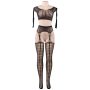 QUEEN LINGERIE BODYSTOCKING TOP MANGA LARGA S-L por sólo 15,96 €