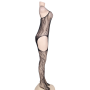 QUEEN LINGERIE CROTHLESS FISHNET BODYSTOCKING S-L