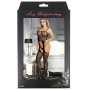 QUEEN LINGERIE CROTHLESS FISHNET BODYSTOCKING S-L