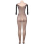 QUEEN LINGERIE BODYSTOCKING MANGA LARGA CON BRILLANTES S-L por sólo 18,36 €