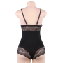 QUEEN LINGERIE TEDDY DE ENCAJES S/M