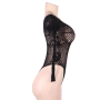 QUEEN LINGERIE LONG SLEEVE TEDDY S-L