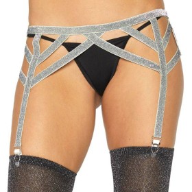LEG AVENUE LIGUERO LUREX PLATEADO TALLA UNICA por sólo 21,59 €