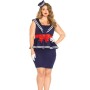 LEG AVENUE AYE AYE ALTO CARGO MILITAR MARINA 1X/2X por sólo 42,39 €