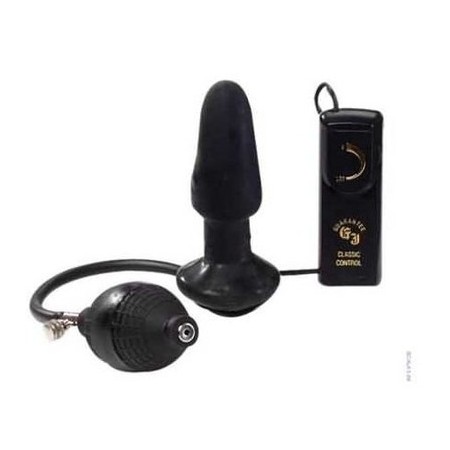 Plug anal expandible con vibrador