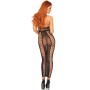 LEG AVENUE VESTIDO LARGO CUERPO EN RED ESTILO HALTER TALLA UNICA por sólo 18,39 €