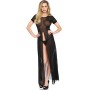 LEG AVENUE VESTIDO LARGO TRANSPARENTE CON ABERTURA FRONTAL TALLA M/L por sólo 33,59 €