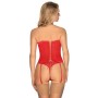 OBSESSIVE - FLAMERIA CORSET Y TANGA LIMITED COLOUR EDITION L/XL