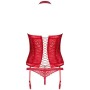 OBSESSIVE - FLAMERIA CORSET Y TANGA LIMITED COLOUR EDITION L/XL por sólo 47,46 €
