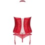 OBSESSIVE - FLAMERIA CORSET Y TANGA LIMITED COLOUR EDITION L/XL por sólo 47,46 €