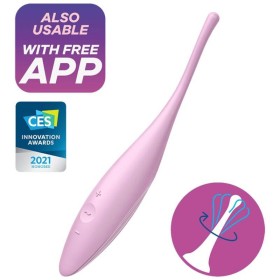 SATISFYER TWIRLING JOY ESTIMULADOR CLITORIS - ROSA por sólo 39,96 €