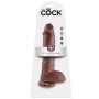 KING COCK 10" PENE REALISTICO MARRON 26.5 CM por sólo 47,96 €