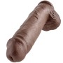 KING COCK 11" PENE REALISTICO MARRON 28 CM por sólo 56,78 €