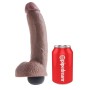 KING COCK PENE REALISTICO EYACULADOR MARRON 22.86CM por sólo 35,96 €