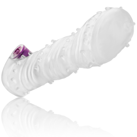 OHMAMA FUNDA PENE TEXTURADA CON BALA VIBRADORA por sólo 6,36 €