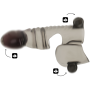 OHMAMA FUNDA PENE Y TESTICULOS 3 MOTORES por sólo 19,96 €