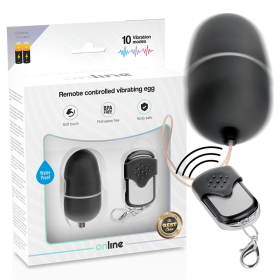 ONLINE HUEVO VIBRADOR CONTROL REMOTO M - NEGRO por sólo 17,56 €