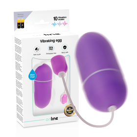 ONLINE HUEVO VIBRADOR WATERPROOF - LILA por sólo 13,56 €