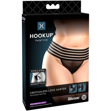 HOOK UP CROTHLESS LOVE GARTER TALLA PLUS