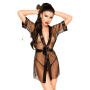 PENTHOUSE MIDNIGHT MIRAGE PEIGNOIR NEGRO S-L por sólo 10,36 €