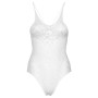 LEG AVENUE TEDDY DE ENCAJES Y TIRANTAS EN LA ESPALDA - BLANCO por sólo 27,92 €