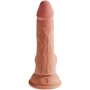 KING COCK PLUS 3D DILDO CON TESTICULOS 17 CM