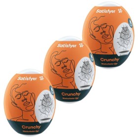 SATISFYER 3 HUEVOS MASTURBADORES - CRUNCHY por sólo 10,36 €