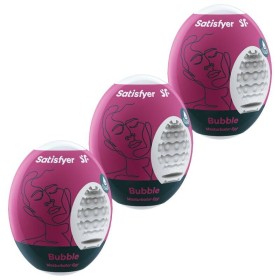 SATISFYER 3 HUEVOS MASTURBADORES - BUBBLE por sólo 10,36 €