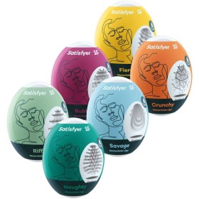 SATISFYER HUEVOS MASTURBADORES - PACK 6 UNIDADES por sólo 19,96 €