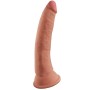 KING COCK PLUS DILDO 3D TRIPLE DENSIDAD 18 CM