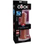 KING COCK PLUS 3D DILDO TRIPLE DENSIDAD 20 CM