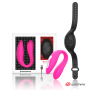 WEARWATCH VIBRADOR DUAL TECHNOLOGY WATCHME FUCSIA/AZABACHE por sólo 43,96 €