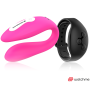 WearWatch Dual WatchMe Fucsia Vibrador Pareja con Reloj | Universo Sexshop