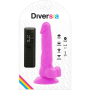 Vibrador flexible con mando a distancia 18 cm LILA por sólo 35,96 €