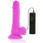 Vibrador flexible con mando a distancia 20.5 cm LILA por sólo 39,96 €