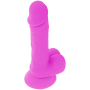 Vibrador flexible con mando a distancia 20.5 cm LILA