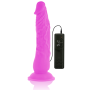 Vibrador flexible con mando a distancia 21 cm LILA