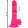 Vibrador flexible con mando a distancia 20.5 cm ROSA por sólo 39,96 €