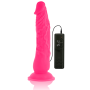 Vibrador flexible con mando a distancia 21 cm ROSA