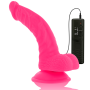 Vibrador flexible con mando a distancia 21.5 cm ROSA