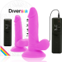Vibrador flexible con mando a distancia 17 cm LILA por sólo 35,96 €