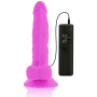 Vibrador flexible con mando a distancia 18 cm LILA