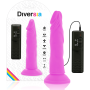 Vibrador flexible con mando a distancia 23 cm LILA por sólo 39,16 €