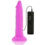 Vibrador flexible con mando a distancia 23 cm LILA