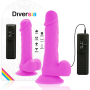 Vibrador flexible con mando a distancia 20.5 cm LILA