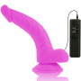 Vibrador flexible con mando a distancia 21.5 cm LILA por sólo 39,16 €