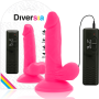 Vibrador flexible con mando a distancia 17 cm ROSA