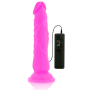 Vibrador flexible con mando a distancia 21 cm LILA